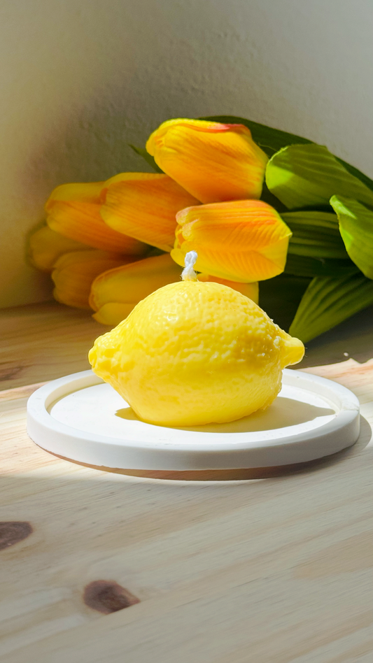 Pack 3 velas Lumen Citrus de cera de soja, aroma lemon cream — VIGGÓ STUDIO