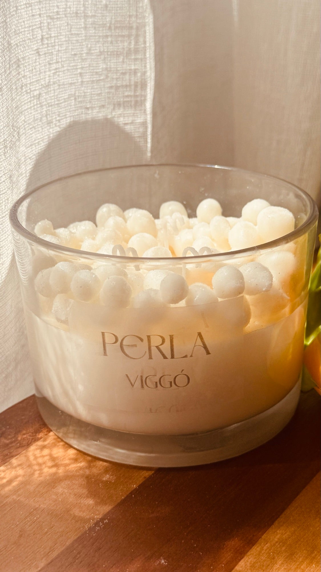 Vela Perla de 480g en cera de soja natural — VIGGÓ STUDIO (foto 6)