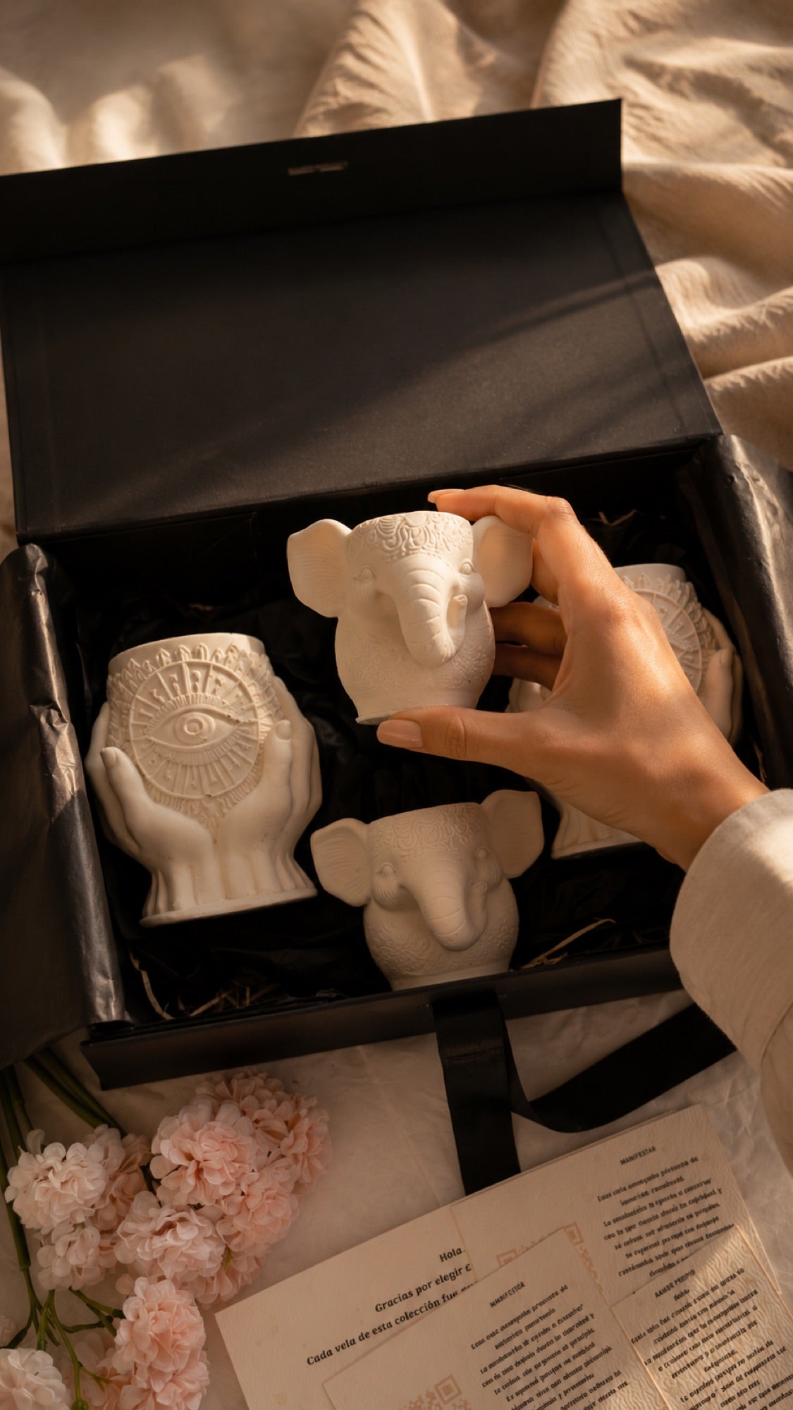 Kit Colección Raíz — 4 velas artesanales en su caja regalo — VIGGÓ STUDIO